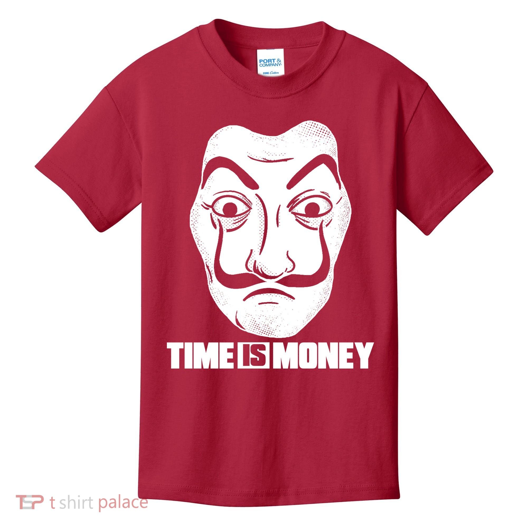 El Professor Time Is Money Kids T-Shirt