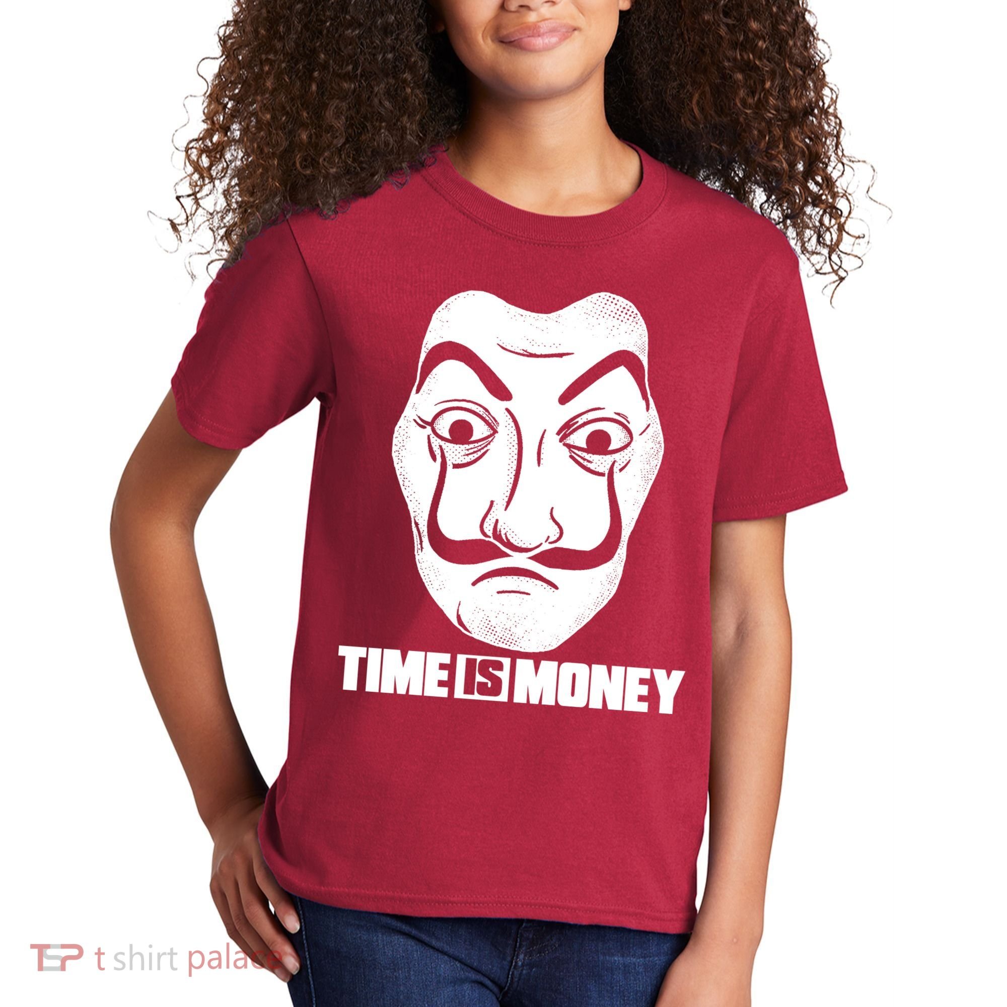 El Professor Time Is Money Kids T-Shirt
