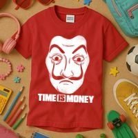 El Professor Time Is Money Kids T-Shirt thumb 3