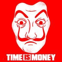 El Professor Time Is Money Kids T-Shirt thumb 4