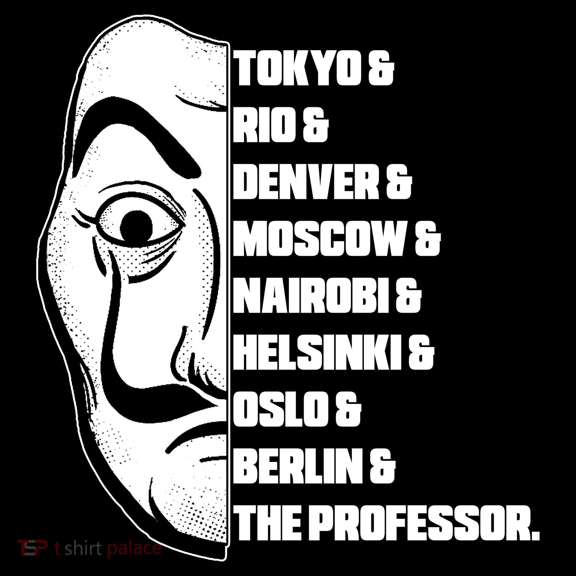 El Professor World City Names Bucket Hat