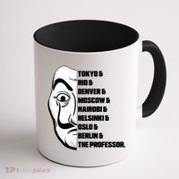 El Professor World City Names Coffee Mug thumb 1