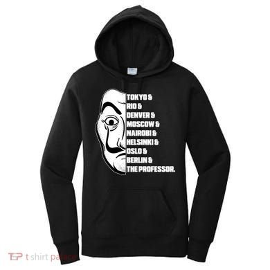 El Professor World City Names Women's Hoodie