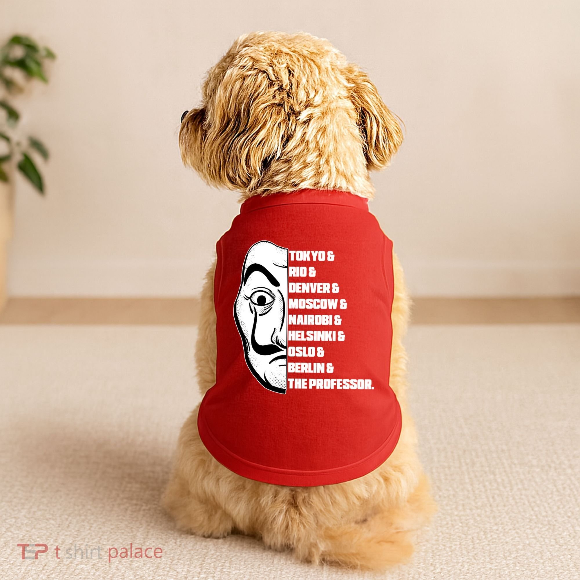 El Professor World City Names Doggie Tank