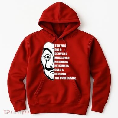 El Professor World City Names Hoodie