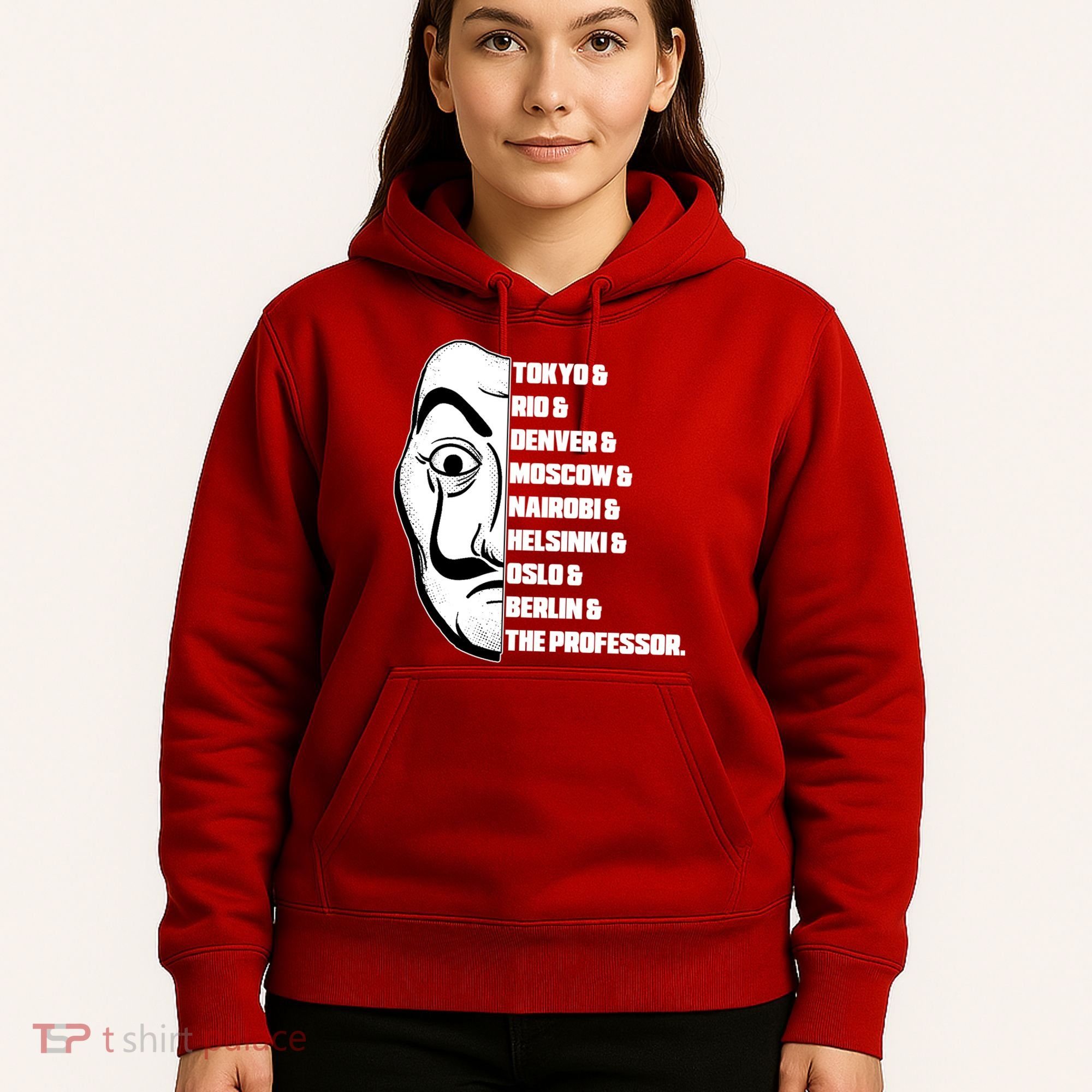 El Professor World City Names Hoodie