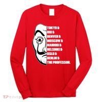 El Professor World City Names Long Sleeve Shirt thumb 0