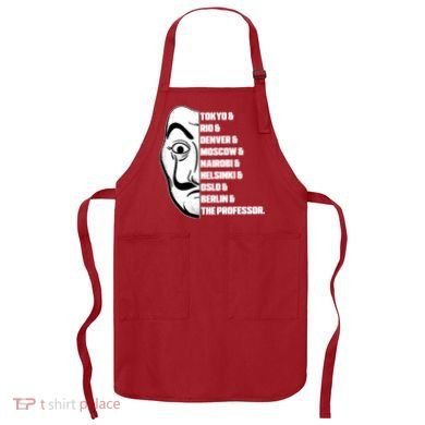 El Professor World City Names Apron