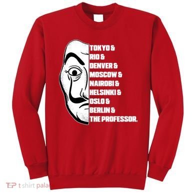 El Professor World City Names Sweatshirt