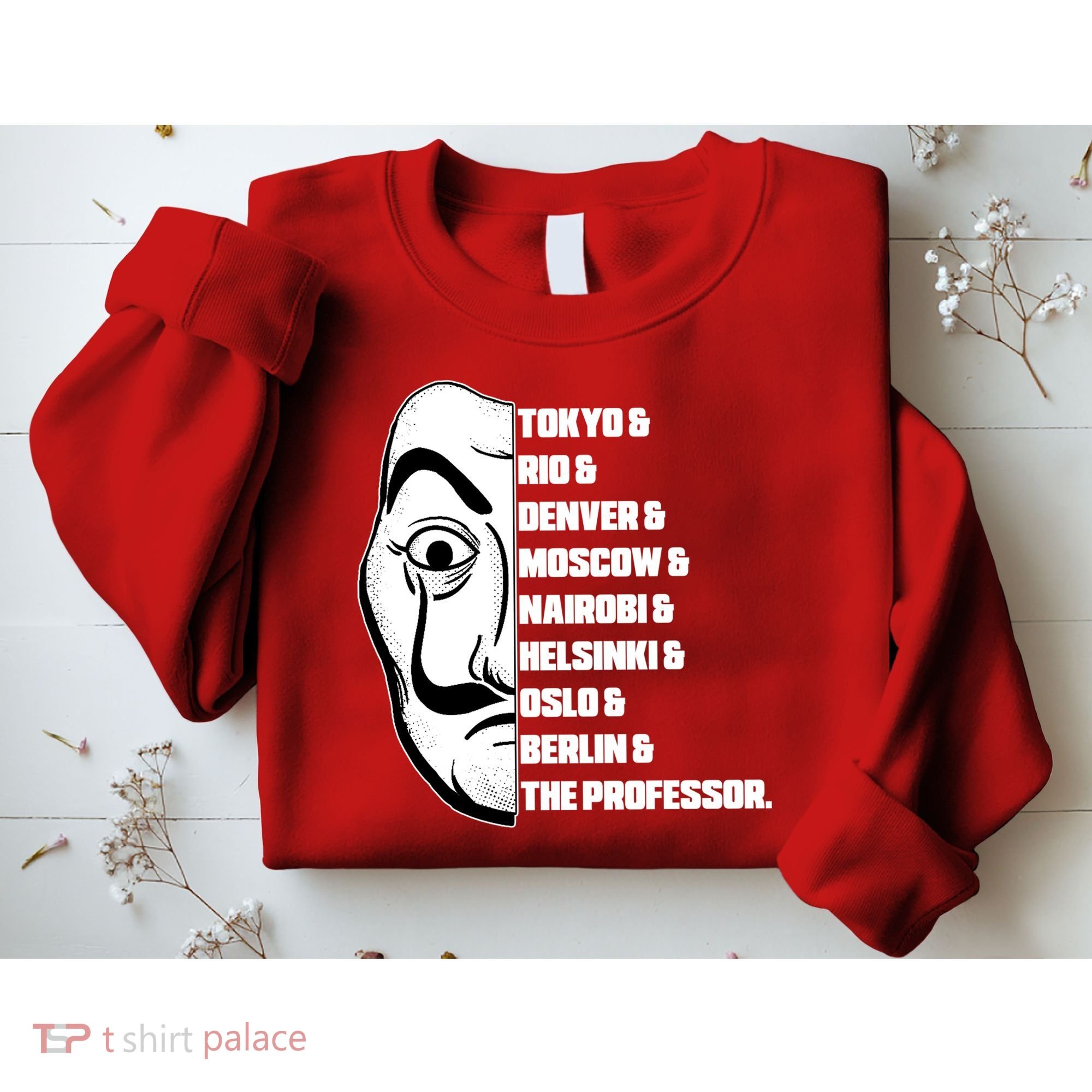 El Professor World City Names Sweatshirt