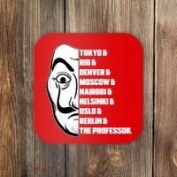 El Professor World City Names Coaster thumb 0