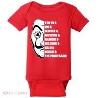 El Professor World City Names Baby Bodysuit thumb 0