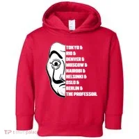 El Professor World City Names Toddler Hoodie thumb 0
