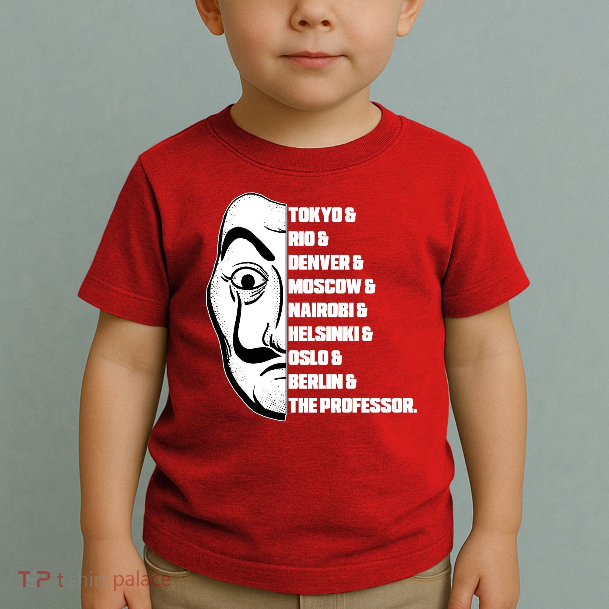 El Professor World City Names Toddler T-Shirt