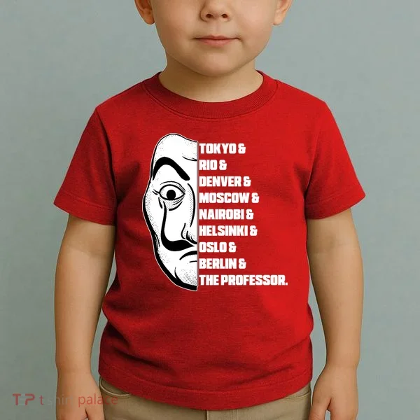 El Professor World City Names Toddler T-Shirt
