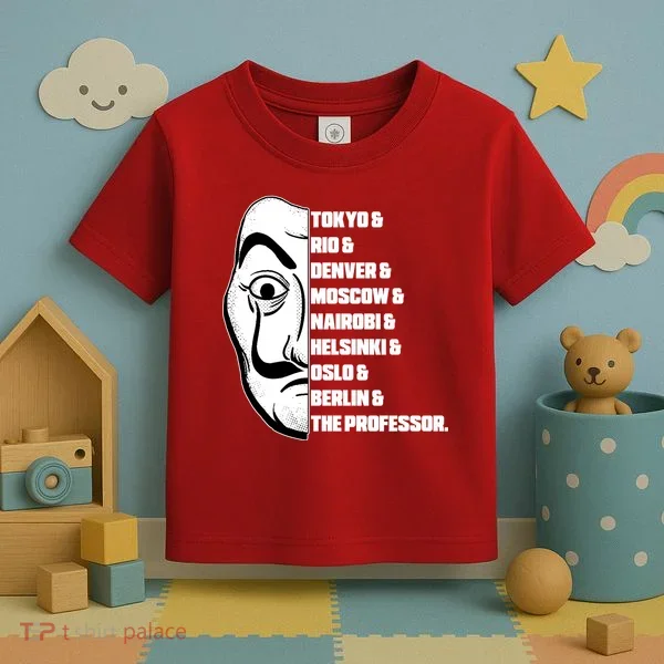 El Professor World City Names Toddler T-Shirt
