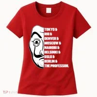 El Professor World City Names Women's T-Shirt thumb 0