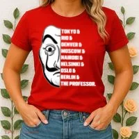El Professor World City Names Women's T-Shirt thumb 2