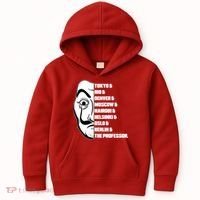 El Professor World City Names Kids Hoodie thumb 0