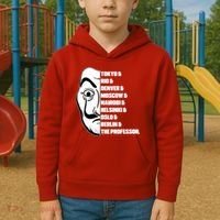 El Professor World City Names Kids Hoodie thumb 2