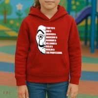 El Professor World City Names Kids Hoodie thumb 3