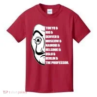 El Professor World City Names Kids T-Shirt thumb 0