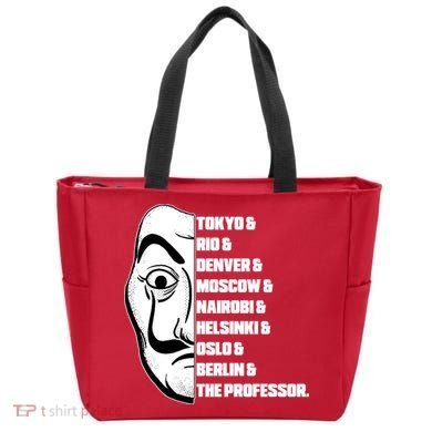 El Professor World City Names Tote Bag