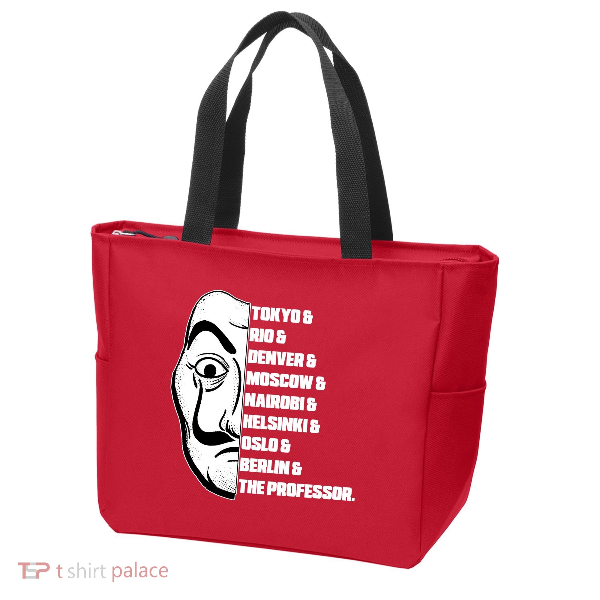 El Professor World City Names Tote Bag