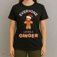 Everyone Loves A Ginger - Fun Outfit For Christmas, Costume T-Shirt thumb 4
