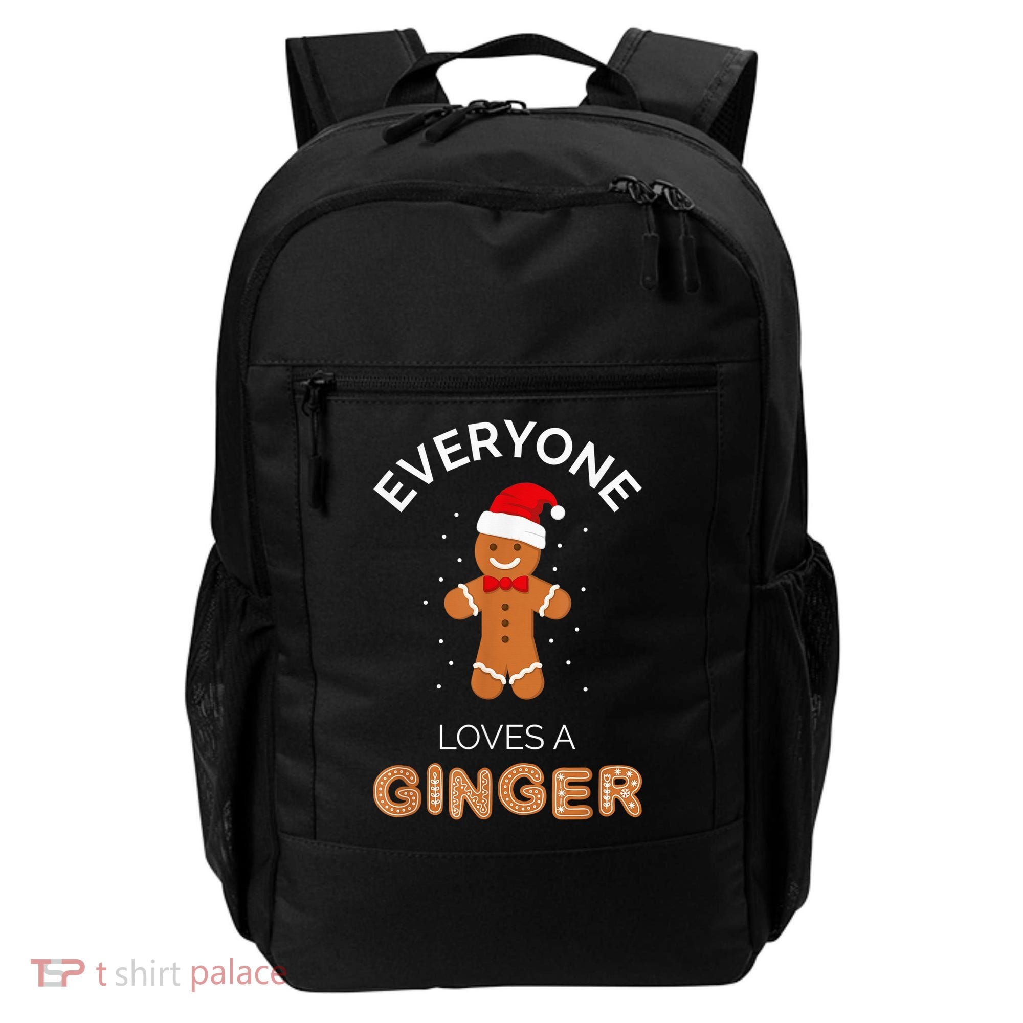 Everyone Loves A Ginger - Fun Outfit For Christmas, Costume Backpack