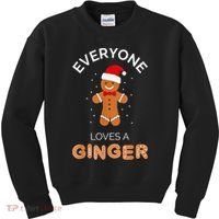 Everyone Loves A Ginger - Fun Outfit For Christmas, Costume Kids Sweatshirt thumb 0