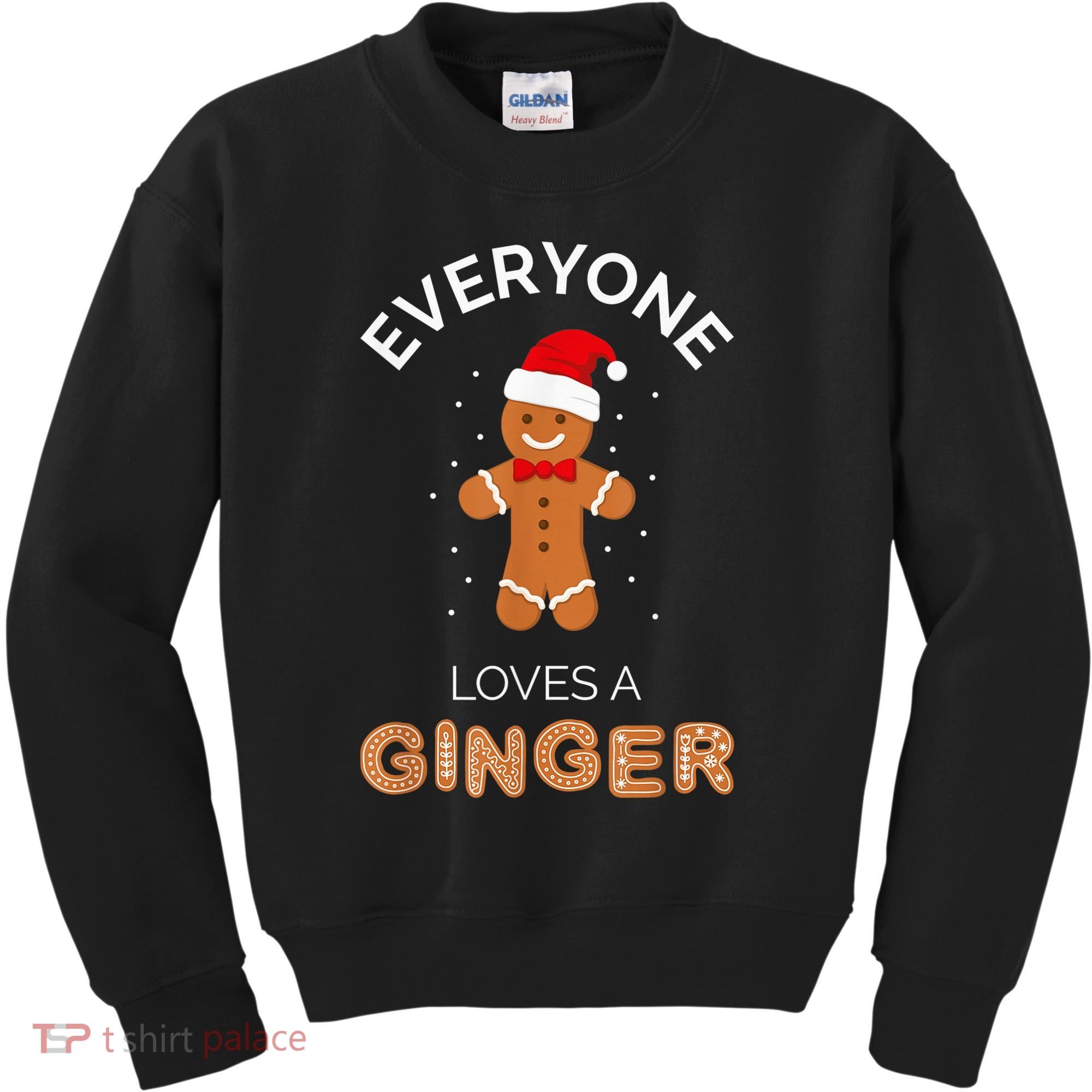 Everyone Loves A Ginger - Fun Outfit For Christmas, Costume Kids Sweatshirt