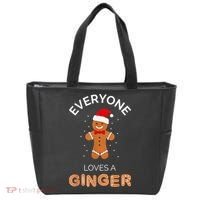 Everyone Loves A Ginger - Fun Outfit For Christmas, Costume Tote Bag thumb 0