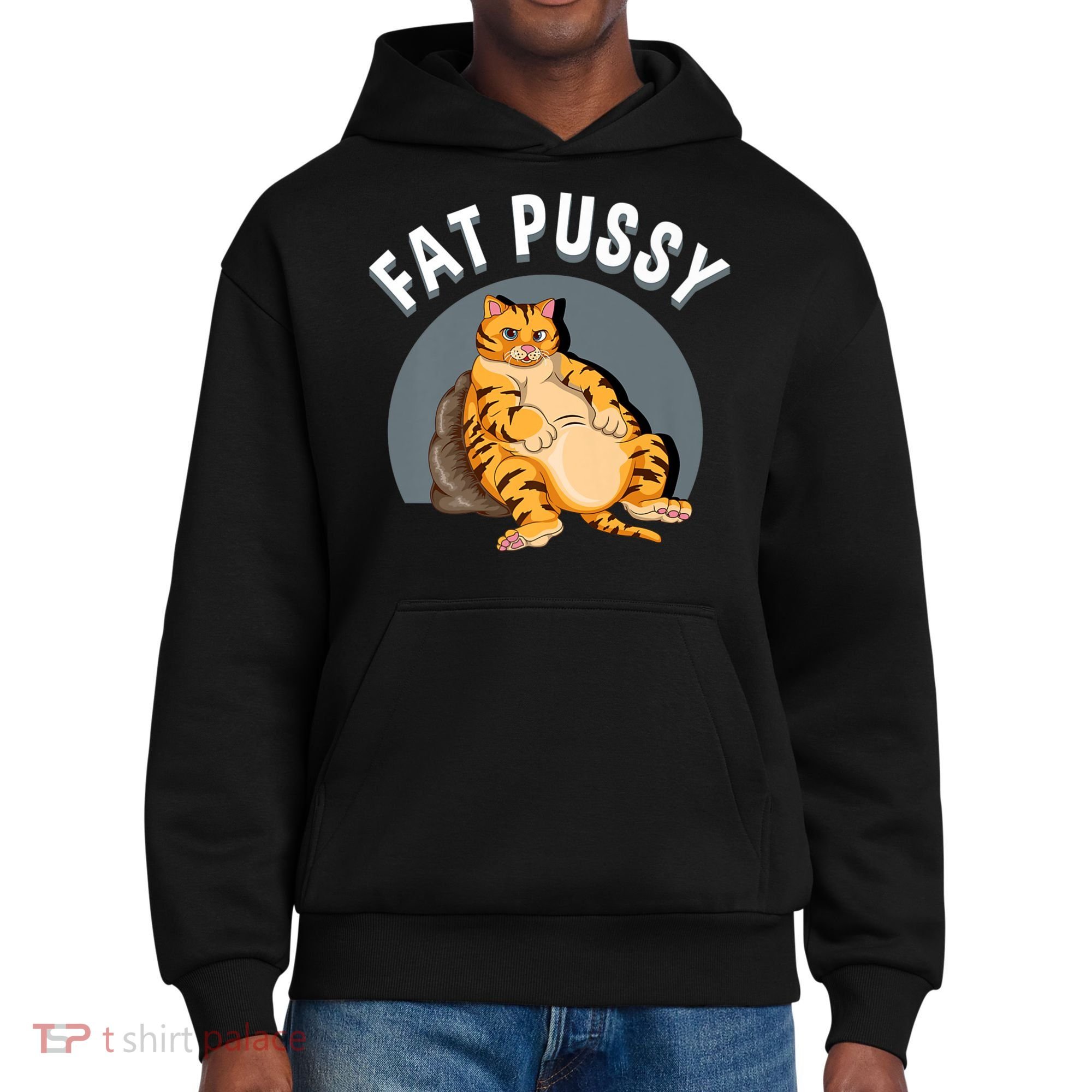 Everybody Loves A Really Fat Pussy Premium District V.I.T. Heavyweight Hoodie