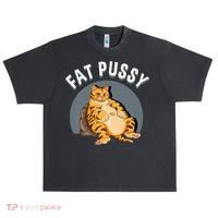 Everybody Loves A Really Fat Pussy Premium Urban Oversized Heavyweight T-Shirt thumb 0