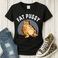 Everybody Loves A Really Fat Pussy Premium Women's T-Shirt thumb 3