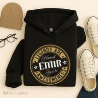 Emir Legends Are Named Emir Hoodie thumb 4