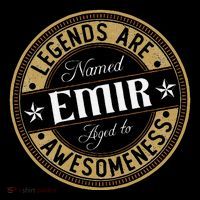 Emir Legends Are Named Emir Women's Hoodie thumb 2