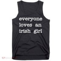 Everyone Loves An Irish Girl Tank Top thumb 0