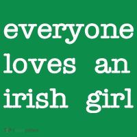 Everyone Loves An Irish Girl Ornament thumb 1