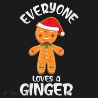 Everyone Loves a Ginger Shirt Redhead Gingerbread Christmas Women's Tank Top thumb 5