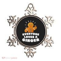 Everyone loves a Ginger Cute Gingerbread Christmas Ornament thumb 0