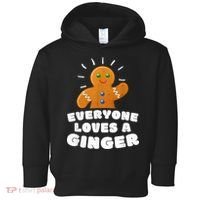 Everyone loves a Ginger Cute Gingerbread Christmas Toddler Hoodie thumb 0