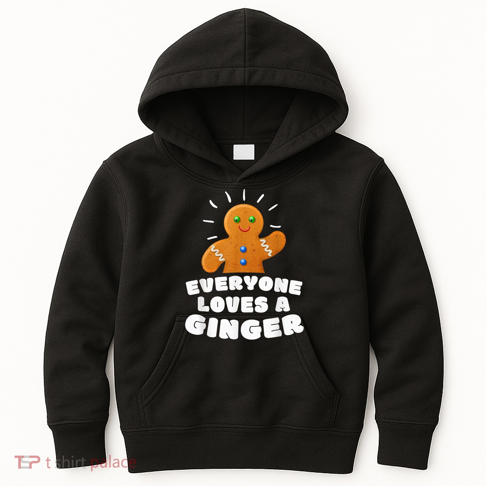 Everyone loves a Ginger Cute Gingerbread Christmas Kids Hoodie