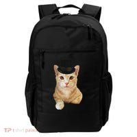 Everyone Loves A Dapper Orange Tabby Cat In A Top Hat Backpack thumb 0