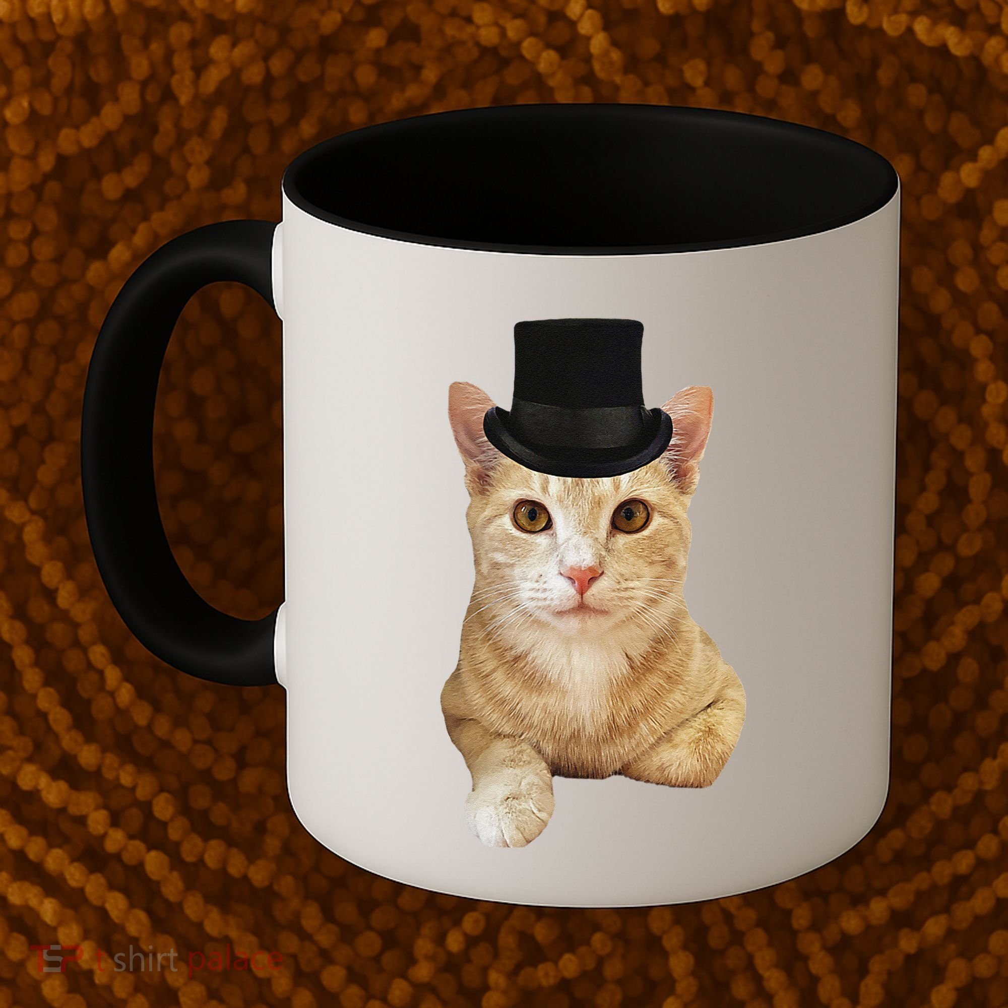Everyone Loves A Dapper Orange Tabby Cat In A Top Hat Coffee Mug