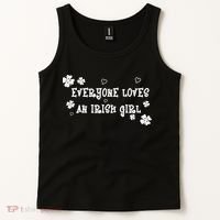 Everyone Loves An Irish Girl Tank Top thumb 2