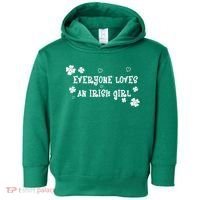 Everyone Loves An Irish Girl Toddler Hoodie thumb 0