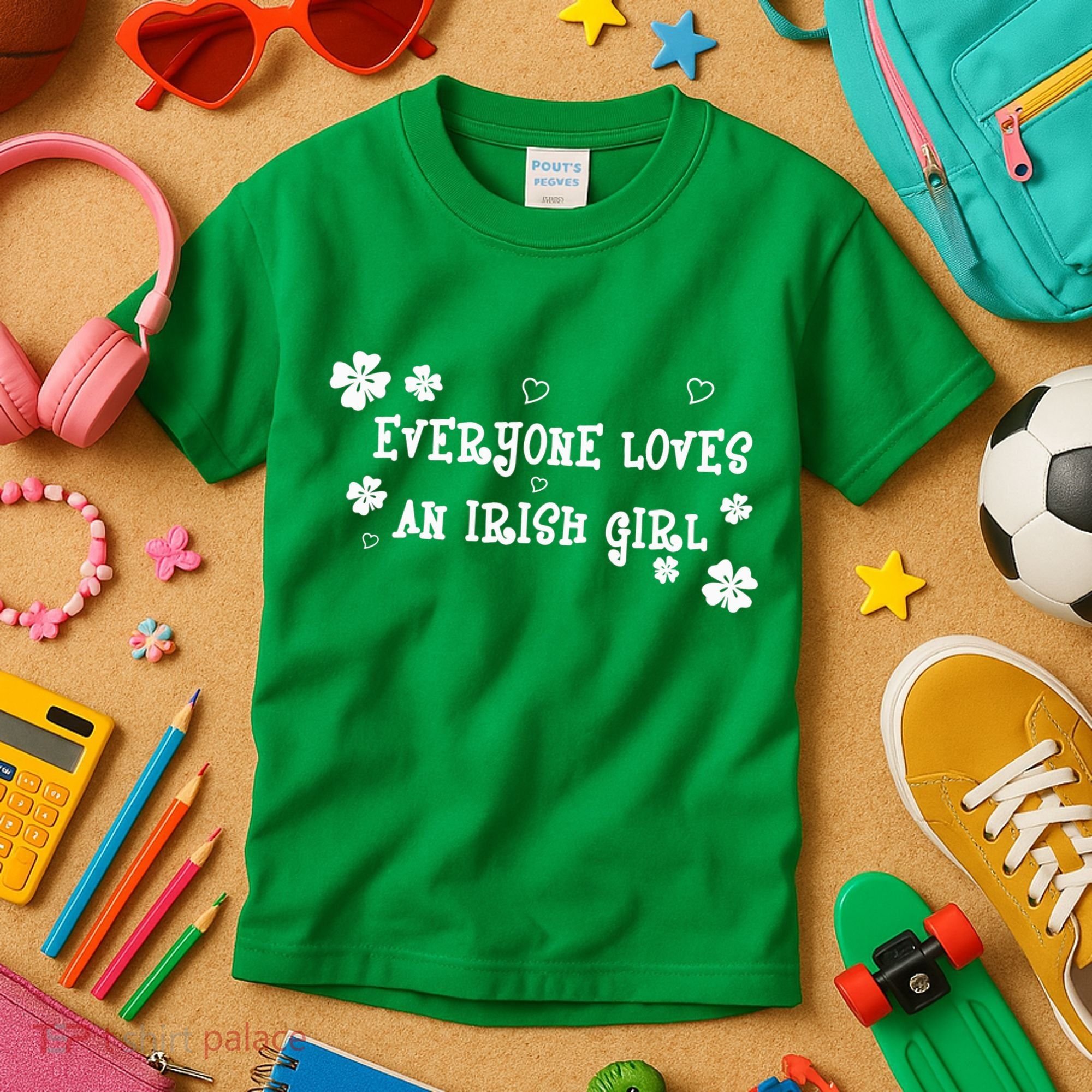 Everyone Loves An Irish Girl Kids T-Shirt