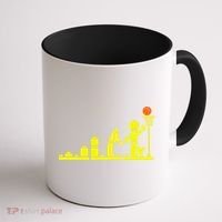 EVOLUTION LEGO BASKETBALL SPORTS Funny Coffee Mug thumb 1